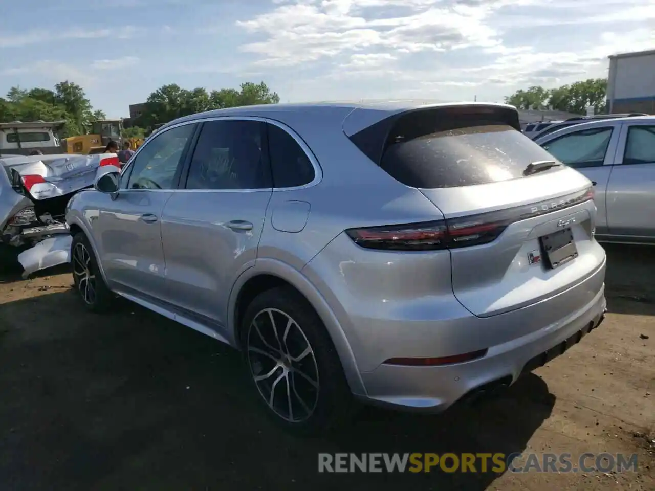 3 Photograph of a damaged car WP1AE2AY9KDA50251 PORSCHE CAYENNE 2019