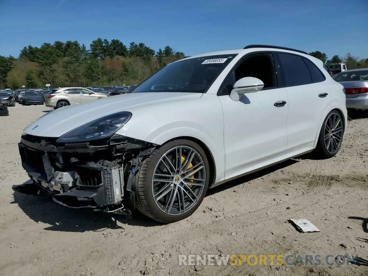1 Photograph of a damaged car WP1AF2AY6KDA80773 PORSCHE CAYENNE 2019