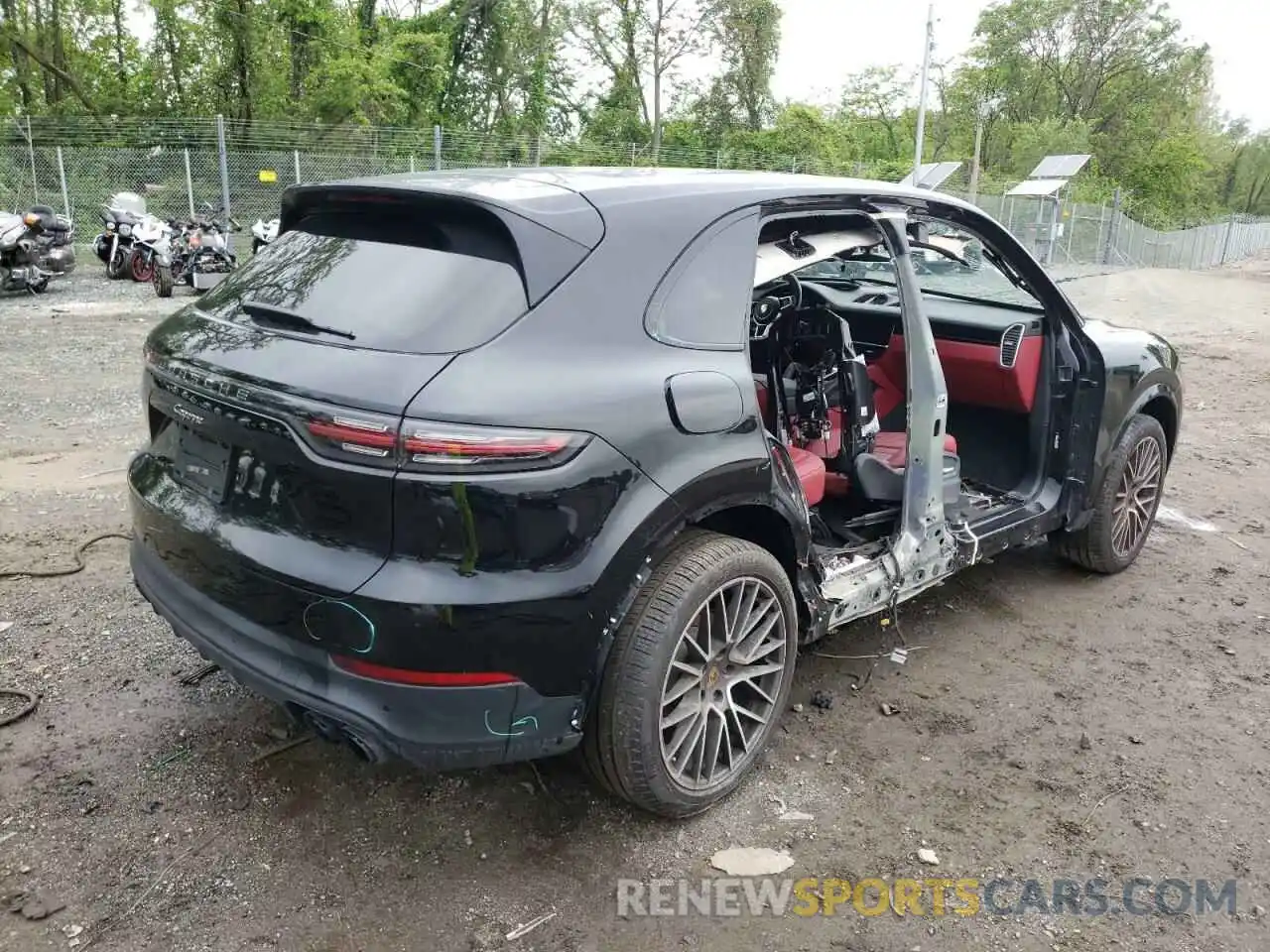 4 Photograph of a damaged car WP1AA2AY0LDA03011 PORSCHE CAYENNE 2020