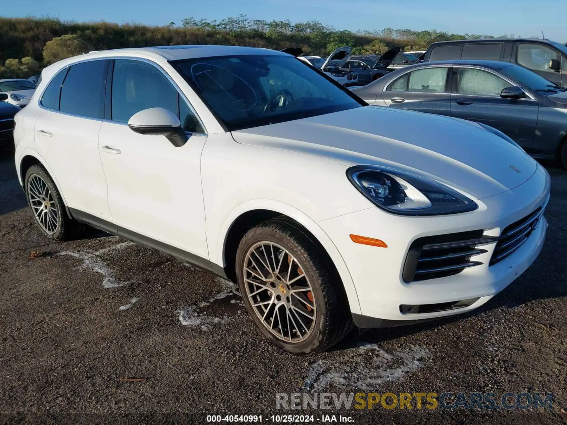 1 Photograph of a damaged car WP1AA2AY0LDA05096 PORSCHE CAYENNE 2020