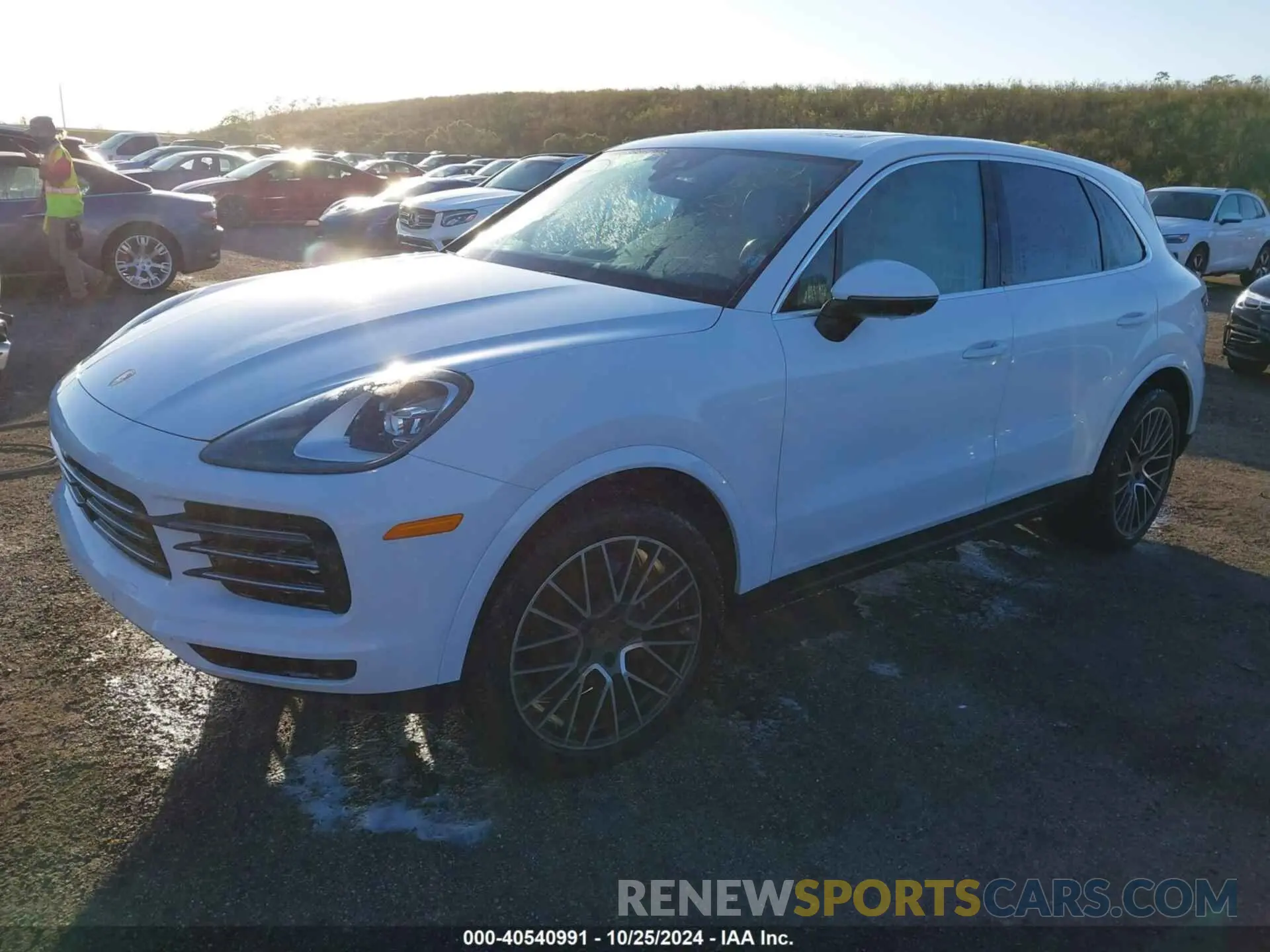 2 Photograph of a damaged car WP1AA2AY0LDA05096 PORSCHE CAYENNE 2020