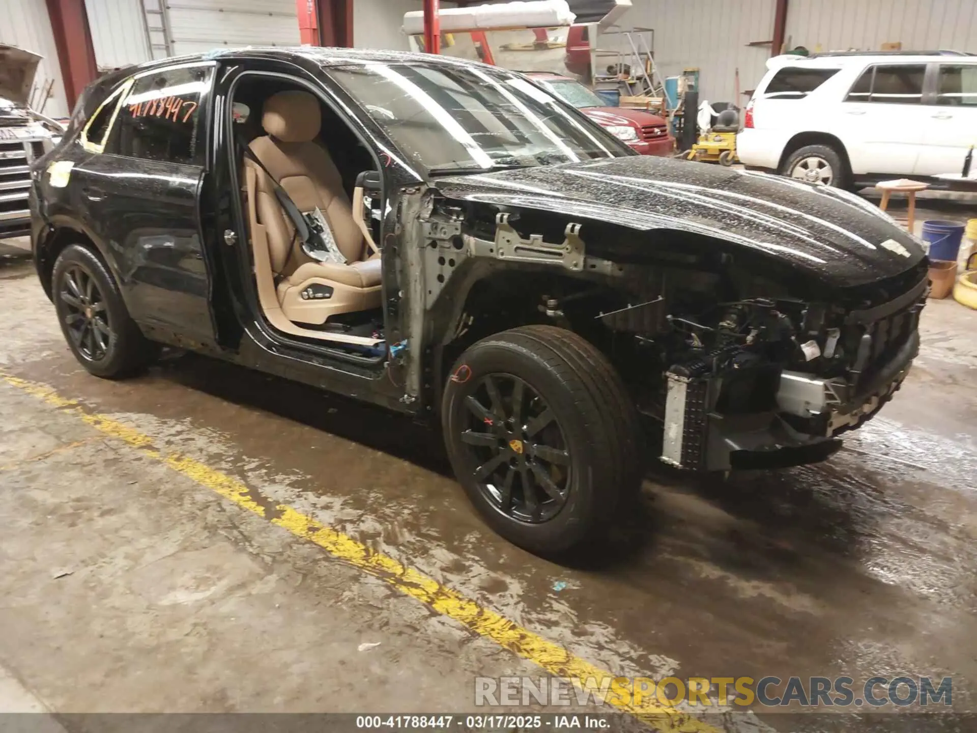 1 Photograph of a damaged car WP1AA2AY1LDA06726 PORSCHE CAYENNE 2020