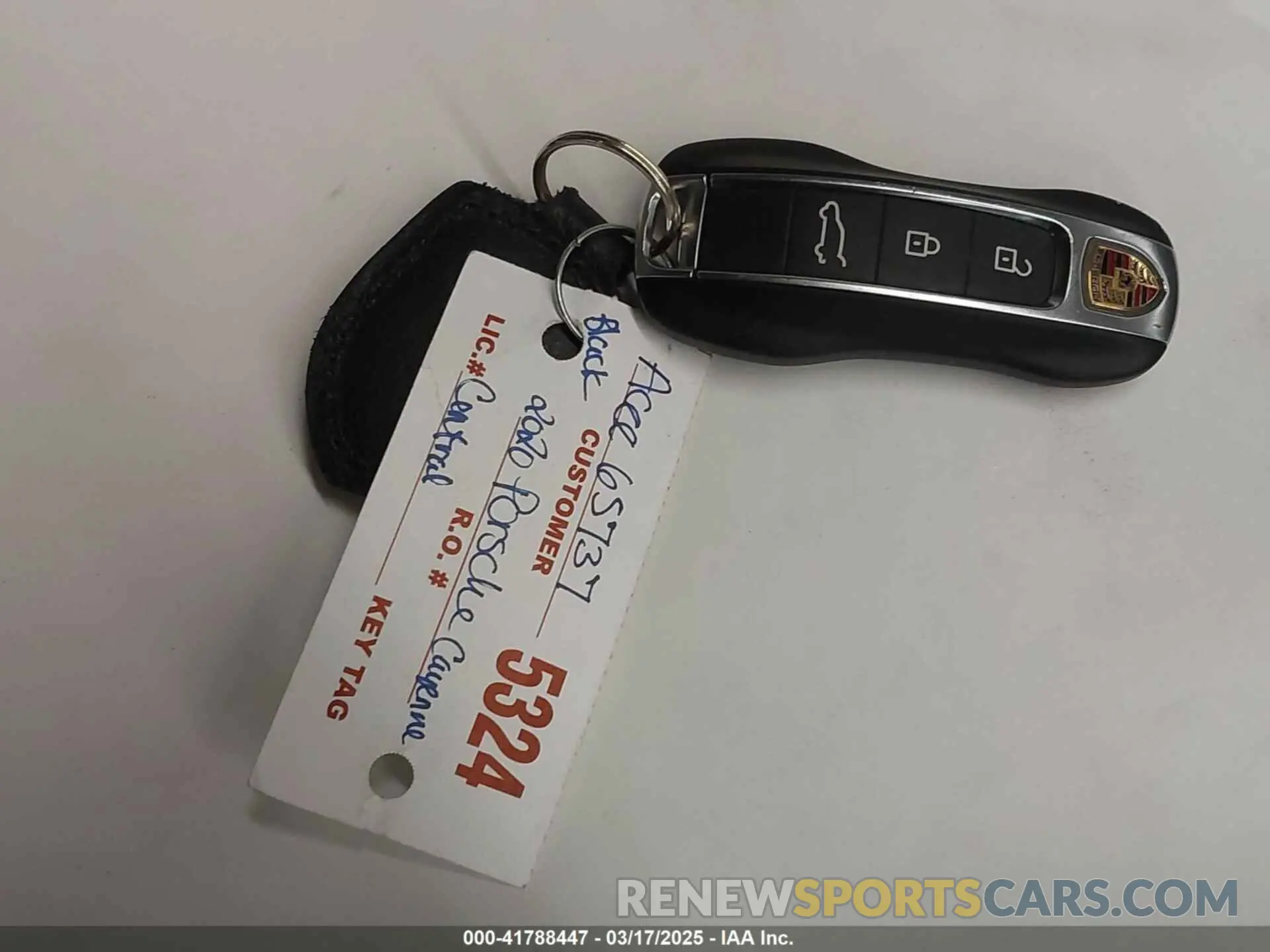 11 Photograph of a damaged car WP1AA2AY1LDA06726 PORSCHE CAYENNE 2020