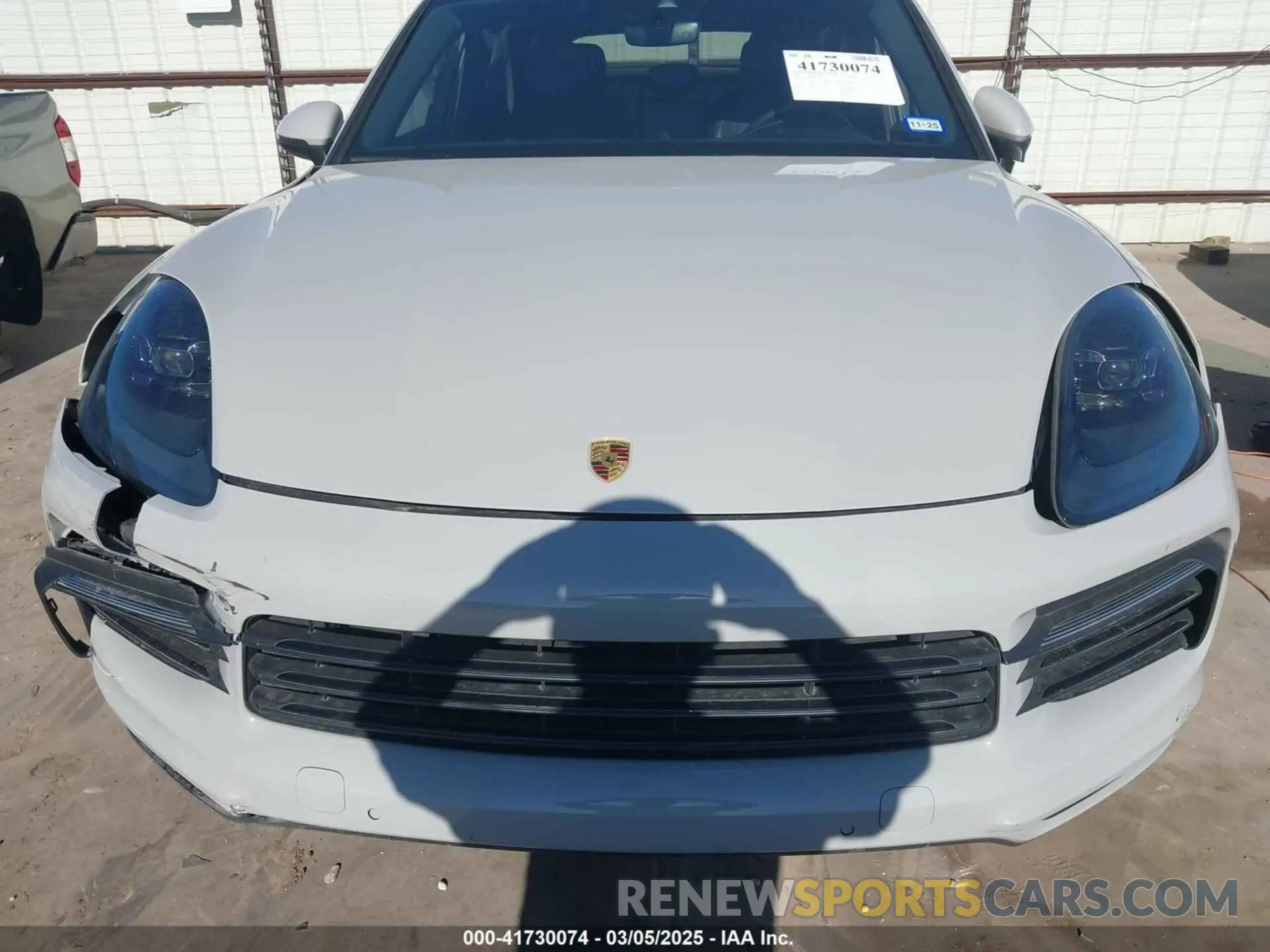 6 Photograph of a damaged car WP1AA2AY1LDA07276 PORSCHE CAYENNE 2020