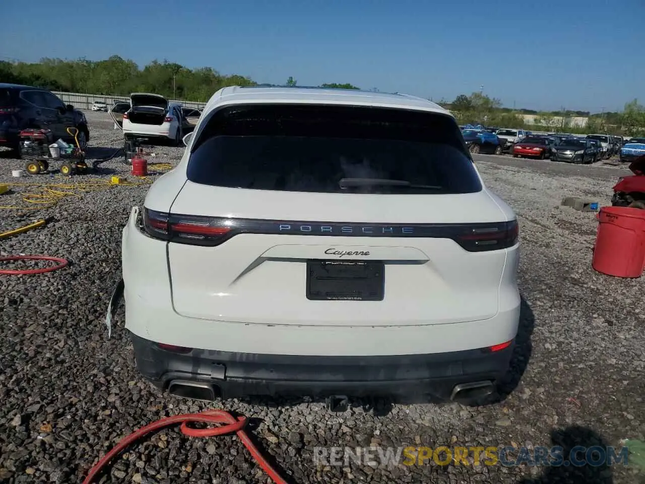 6 Photograph of a damaged car WP1AA2AY2LDA03933 PORSCHE CAYENNE 2020