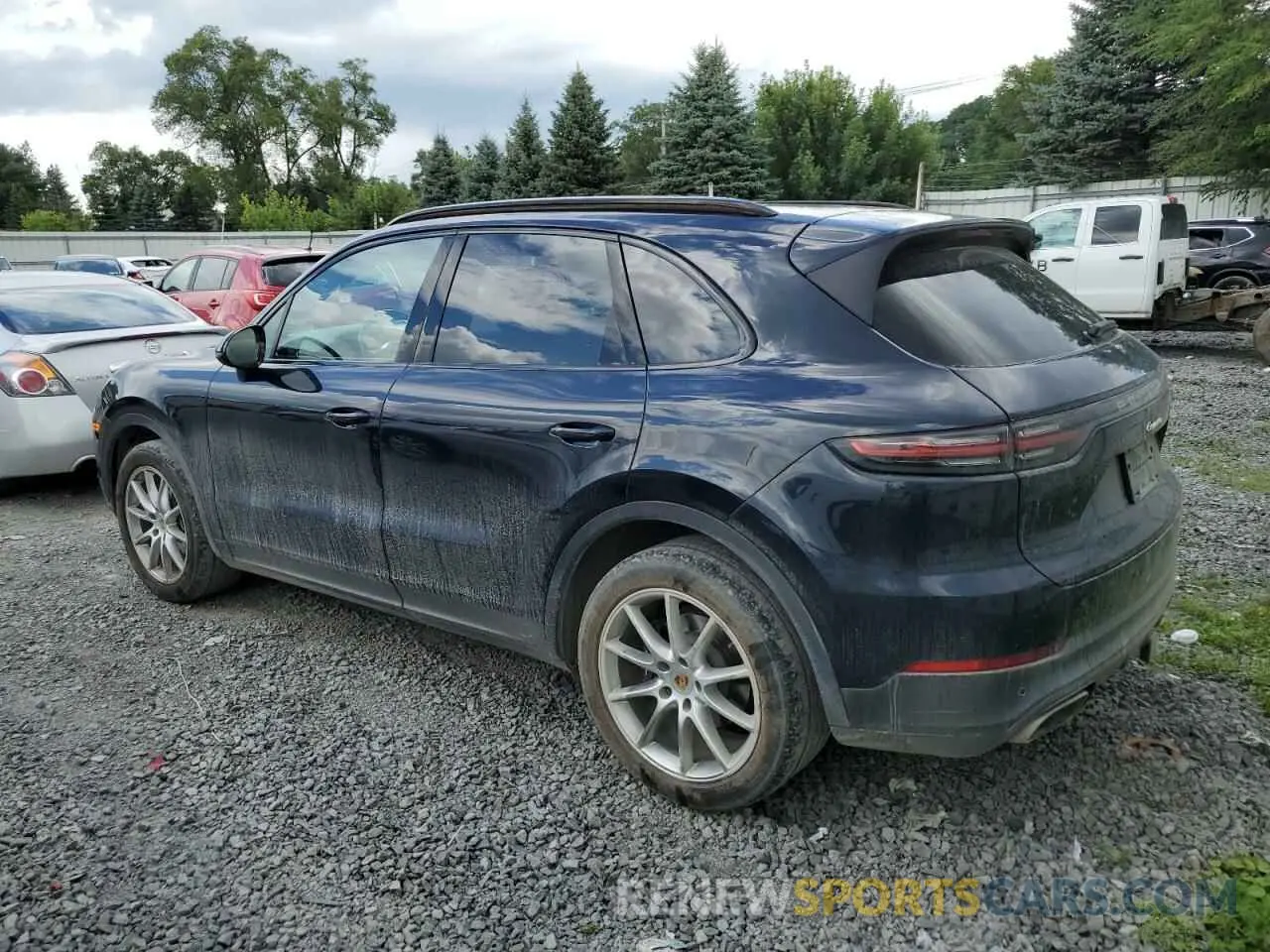 2 Photograph of a damaged car WP1AA2AY2LDA09800 PORSCHE CAYENNE 2020