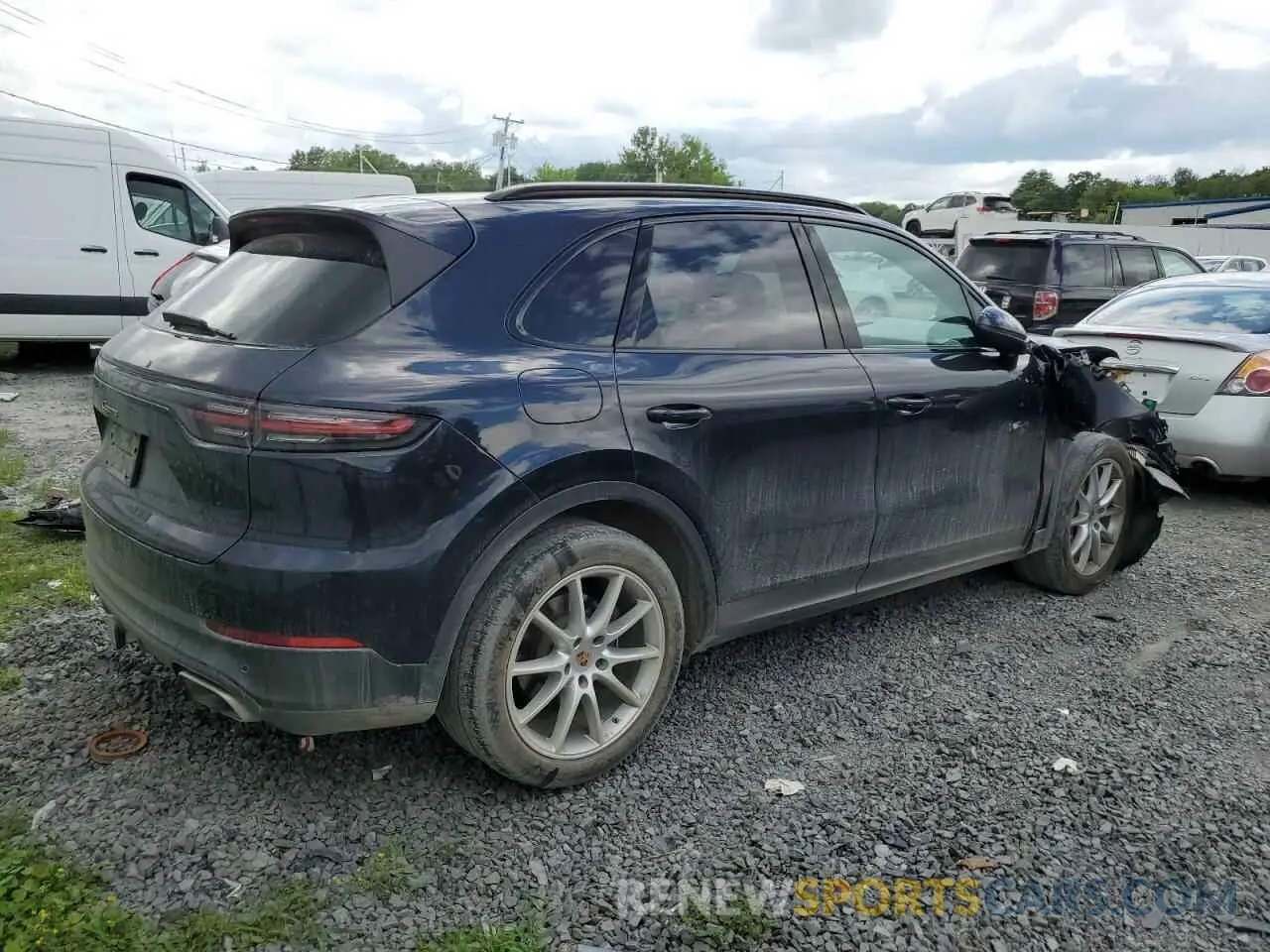 3 Photograph of a damaged car WP1AA2AY2LDA09800 PORSCHE CAYENNE 2020