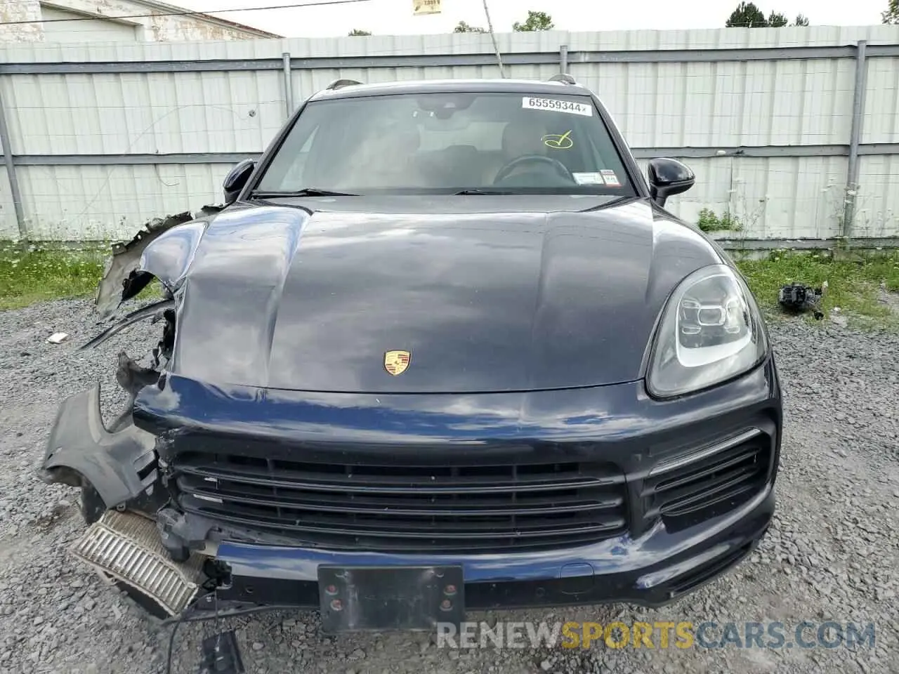 5 Photograph of a damaged car WP1AA2AY2LDA09800 PORSCHE CAYENNE 2020