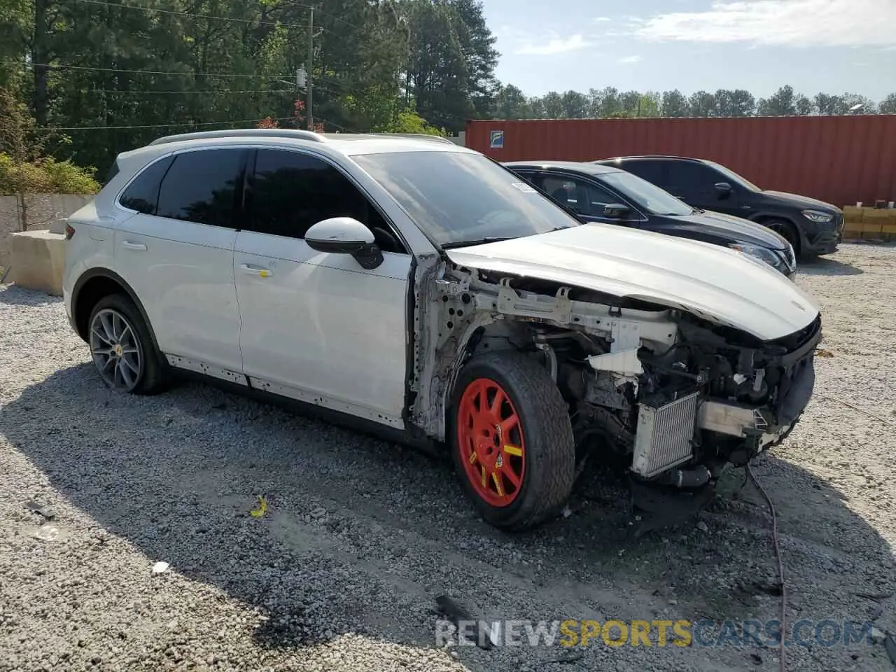 4 Photograph of a damaged car WP1AA2AY3LDA00359 PORSCHE CAYENNE 2020
