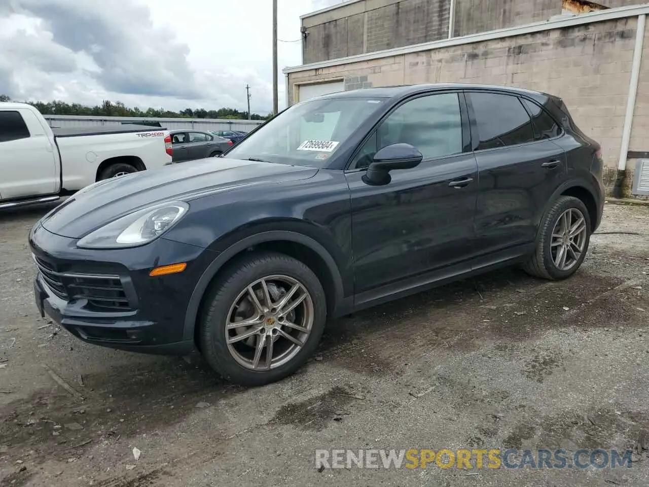 1 Photograph of a damaged car WP1AA2AY3LDA06095 PORSCHE CAYENNE 2020