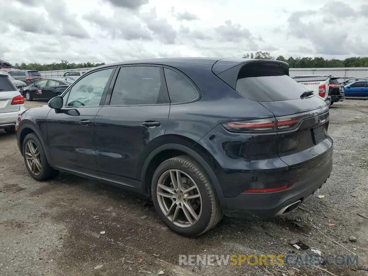 2 Photograph of a damaged car WP1AA2AY3LDA06095 PORSCHE CAYENNE 2020