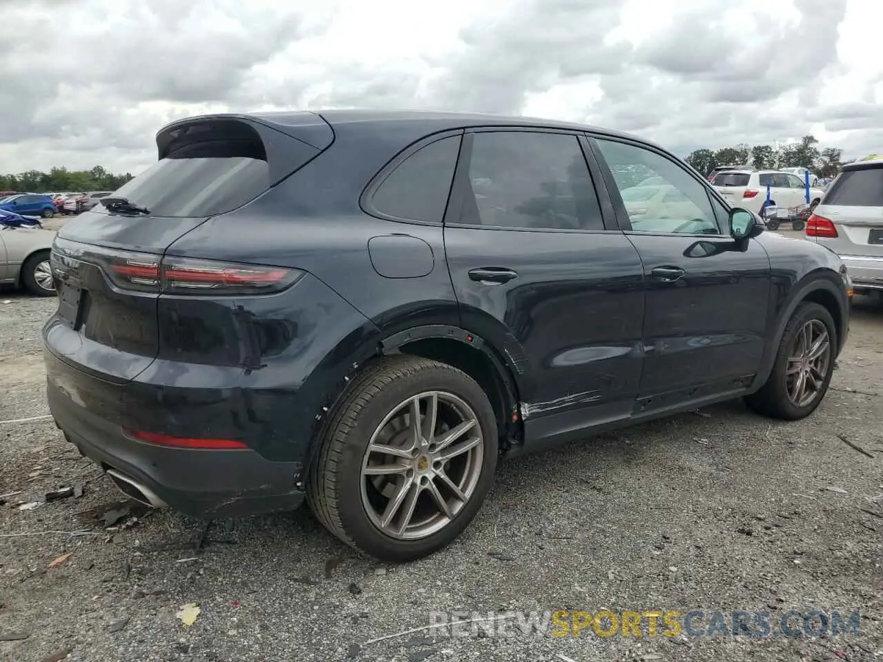 3 Photograph of a damaged car WP1AA2AY3LDA06095 PORSCHE CAYENNE 2020