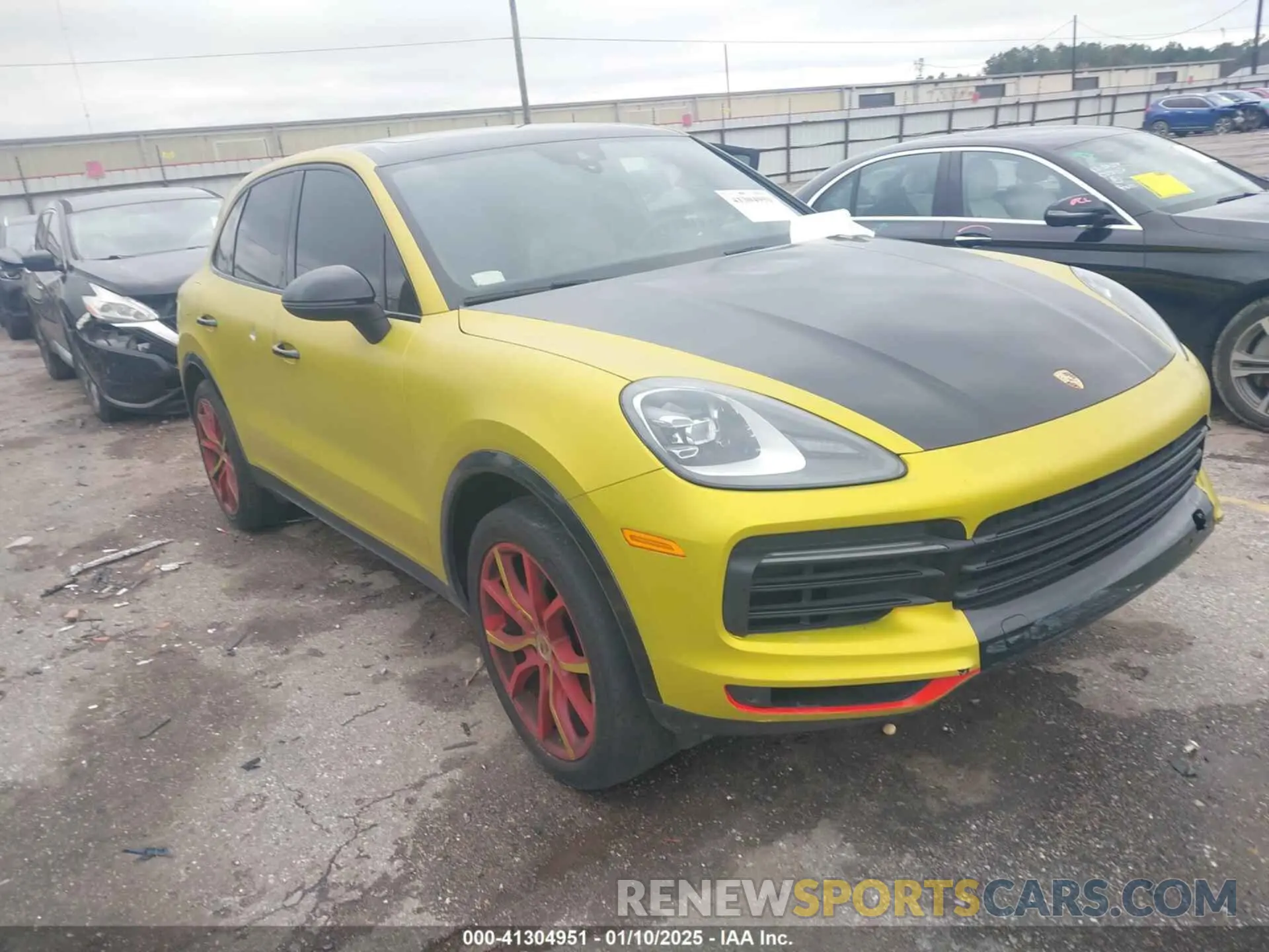 1 Photograph of a damaged car WP1AA2AY5LDA03828 PORSCHE CAYENNE 2020