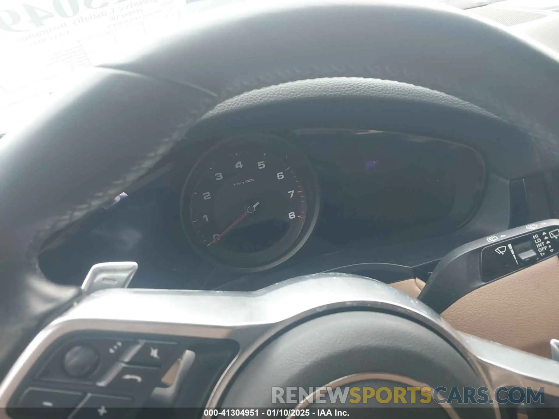 7 Photograph of a damaged car WP1AA2AY5LDA03828 PORSCHE CAYENNE 2020