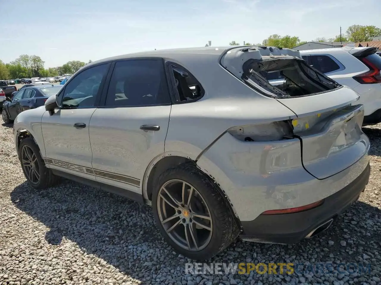 2 Photograph of a damaged car WP1AA2AY5LDA07202 PORSCHE CAYENNE 2020