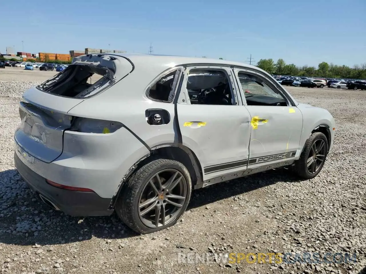 3 Photograph of a damaged car WP1AA2AY5LDA07202 PORSCHE CAYENNE 2020