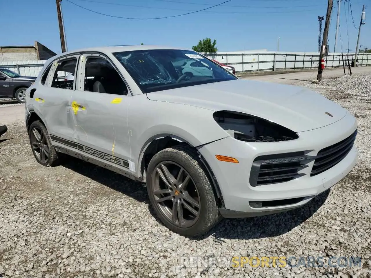 4 Photograph of a damaged car WP1AA2AY5LDA07202 PORSCHE CAYENNE 2020