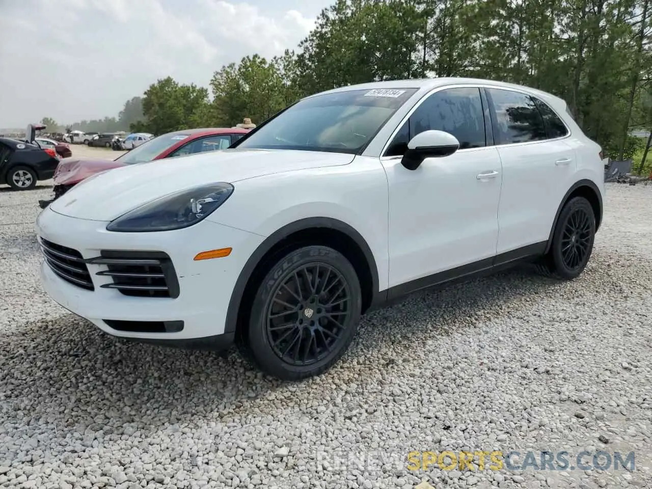 1 Photograph of a damaged car WP1AA2AY5LDA08656 PORSCHE CAYENNE 2020