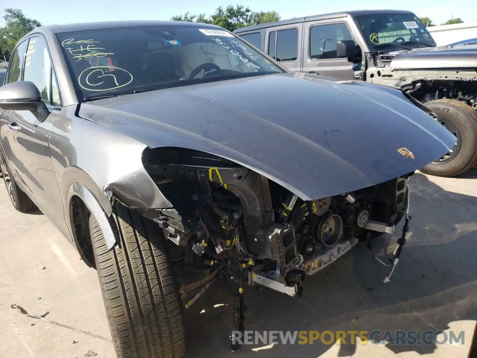 9 Photograph of a damaged car WP1AA2AY6LDA04079 PORSCHE CAYENNE 2020