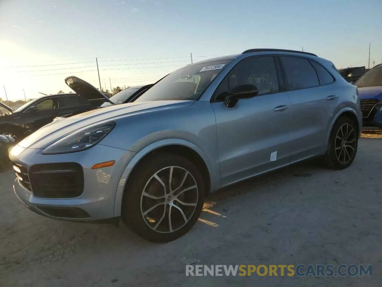 1 Photograph of a damaged car WP1AA2AY6LDA09900 PORSCHE CAYENNE 2020