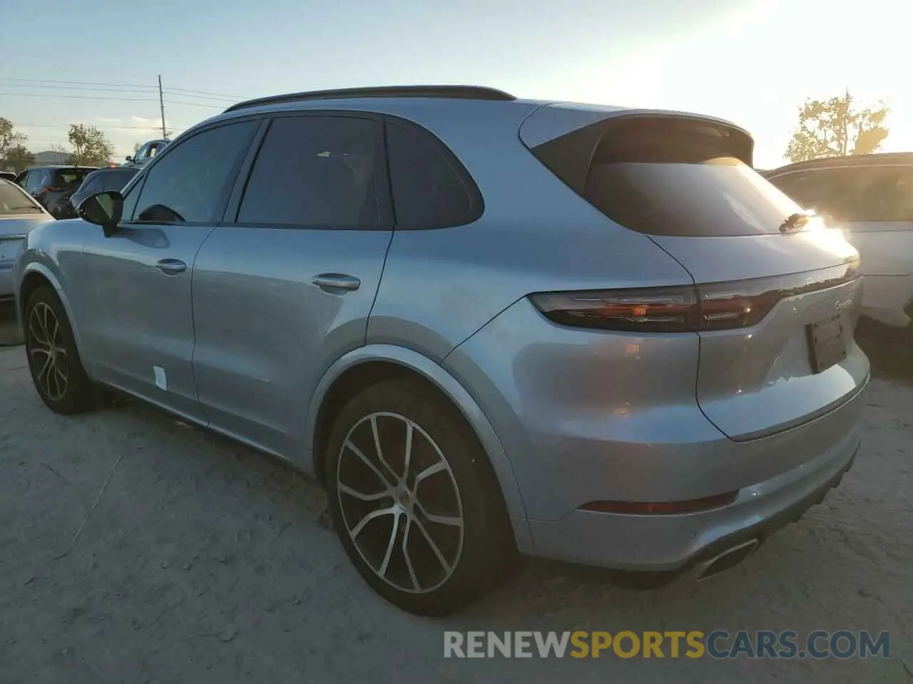 2 Photograph of a damaged car WP1AA2AY6LDA09900 PORSCHE CAYENNE 2020