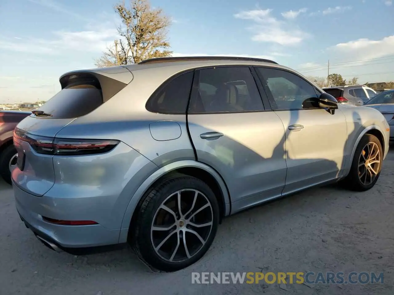 3 Photograph of a damaged car WP1AA2AY6LDA09900 PORSCHE CAYENNE 2020
