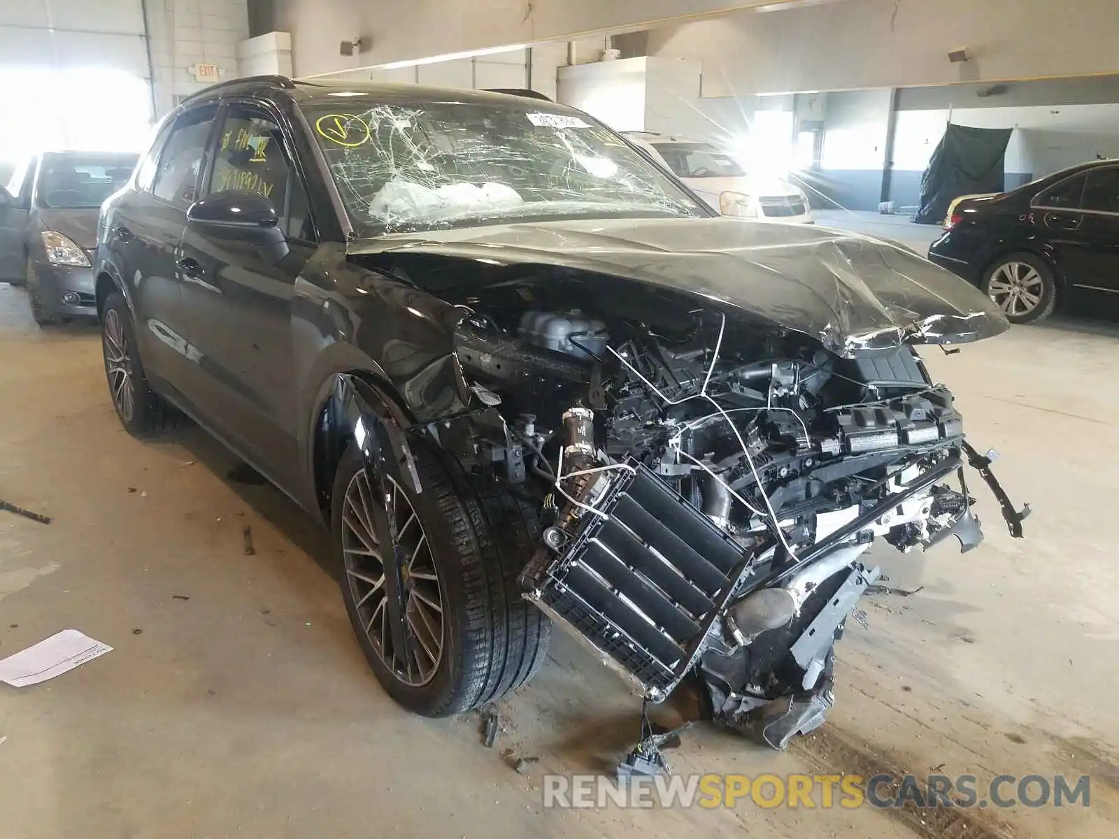 1 Photograph of a damaged car WP1AA2AY7LDA05578 PORSCHE CAYENNE 2020