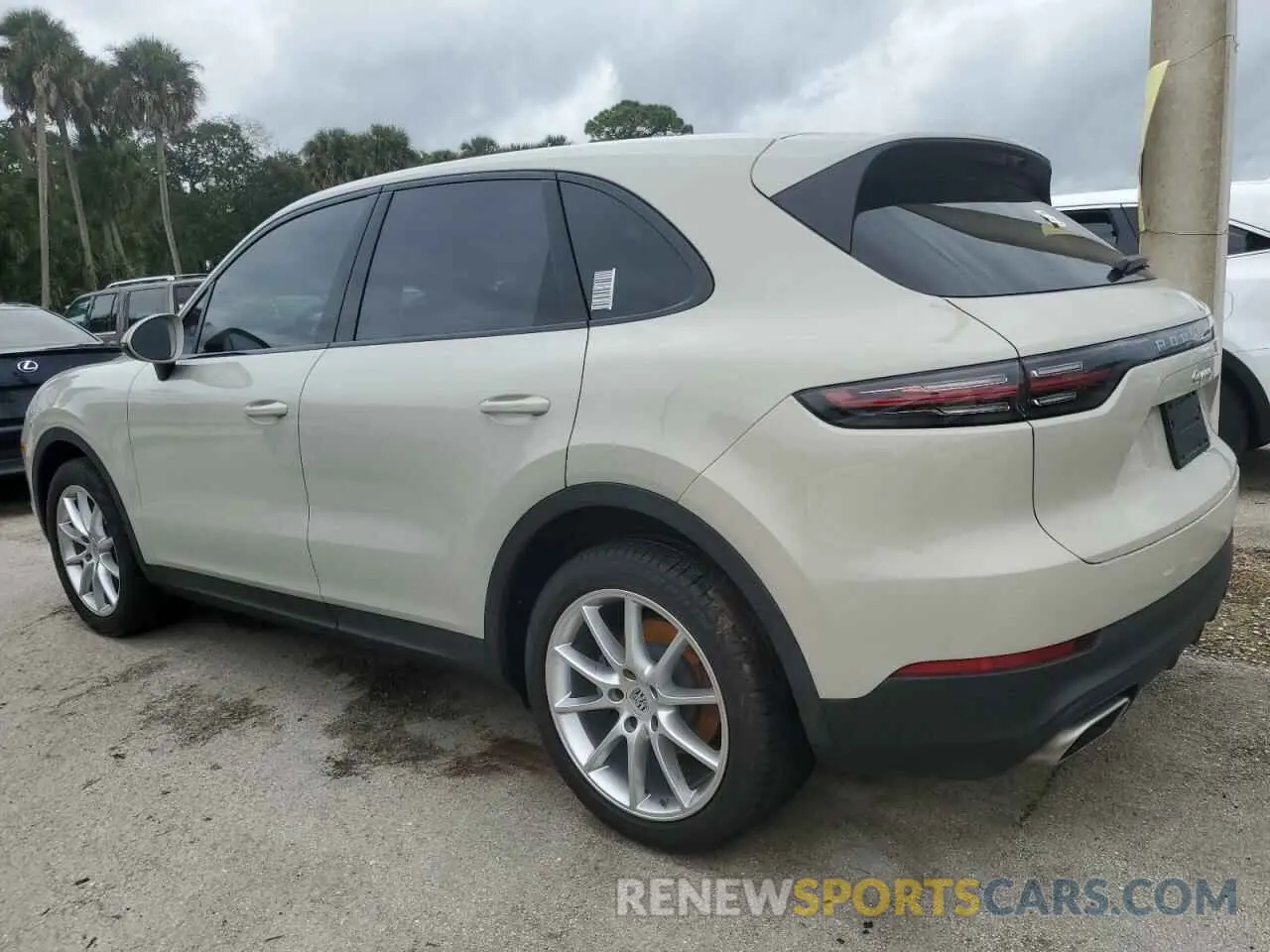 2 Photograph of a damaged car WP1AA2AY7LDA08996 PORSCHE CAYENNE 2020