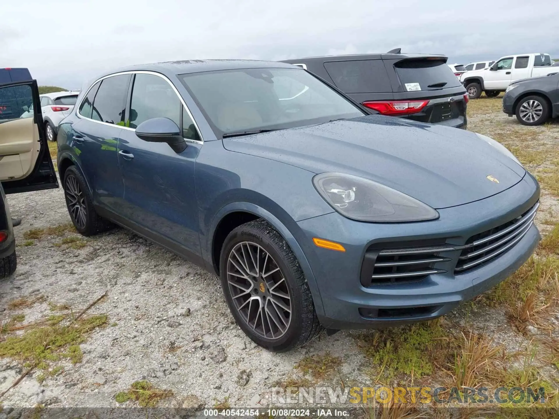 1 Photograph of a damaged car WP1AA2AY8LDA00891 PORSCHE CAYENNE 2020