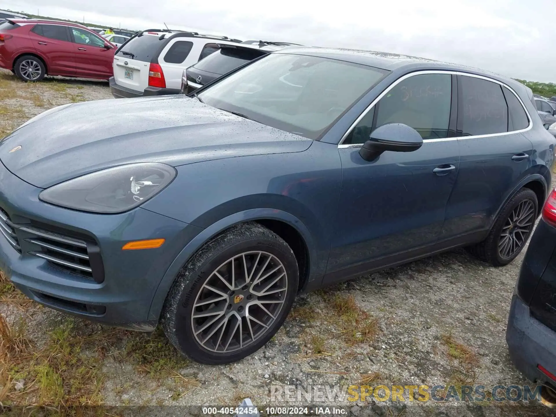 2 Photograph of a damaged car WP1AA2AY8LDA00891 PORSCHE CAYENNE 2020