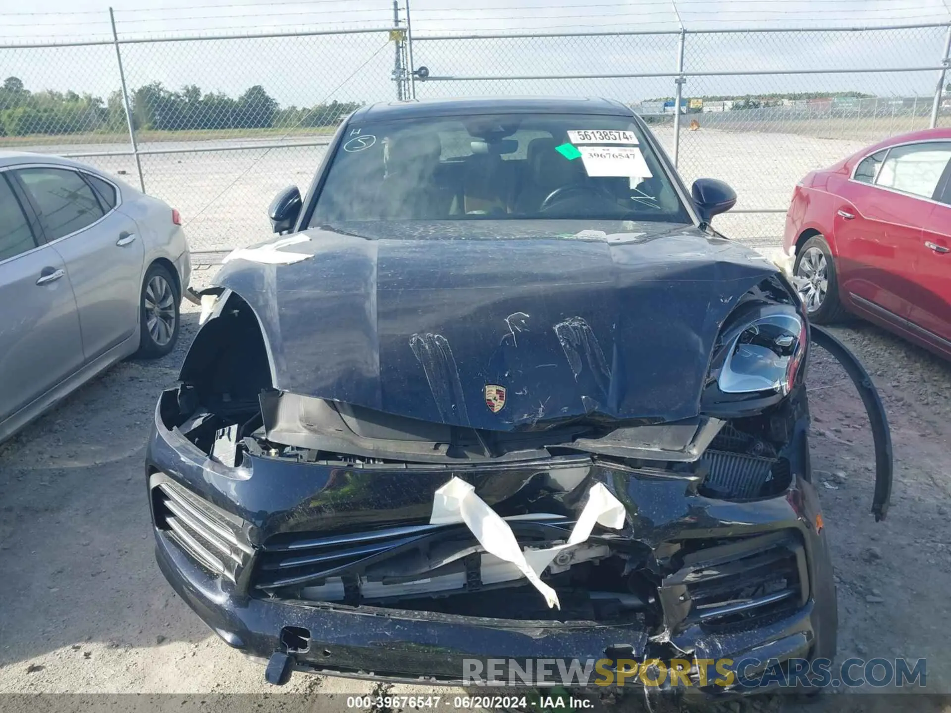 12 Photograph of a damaged car WP1AA2AY8LDA03452 PORSCHE CAYENNE 2020