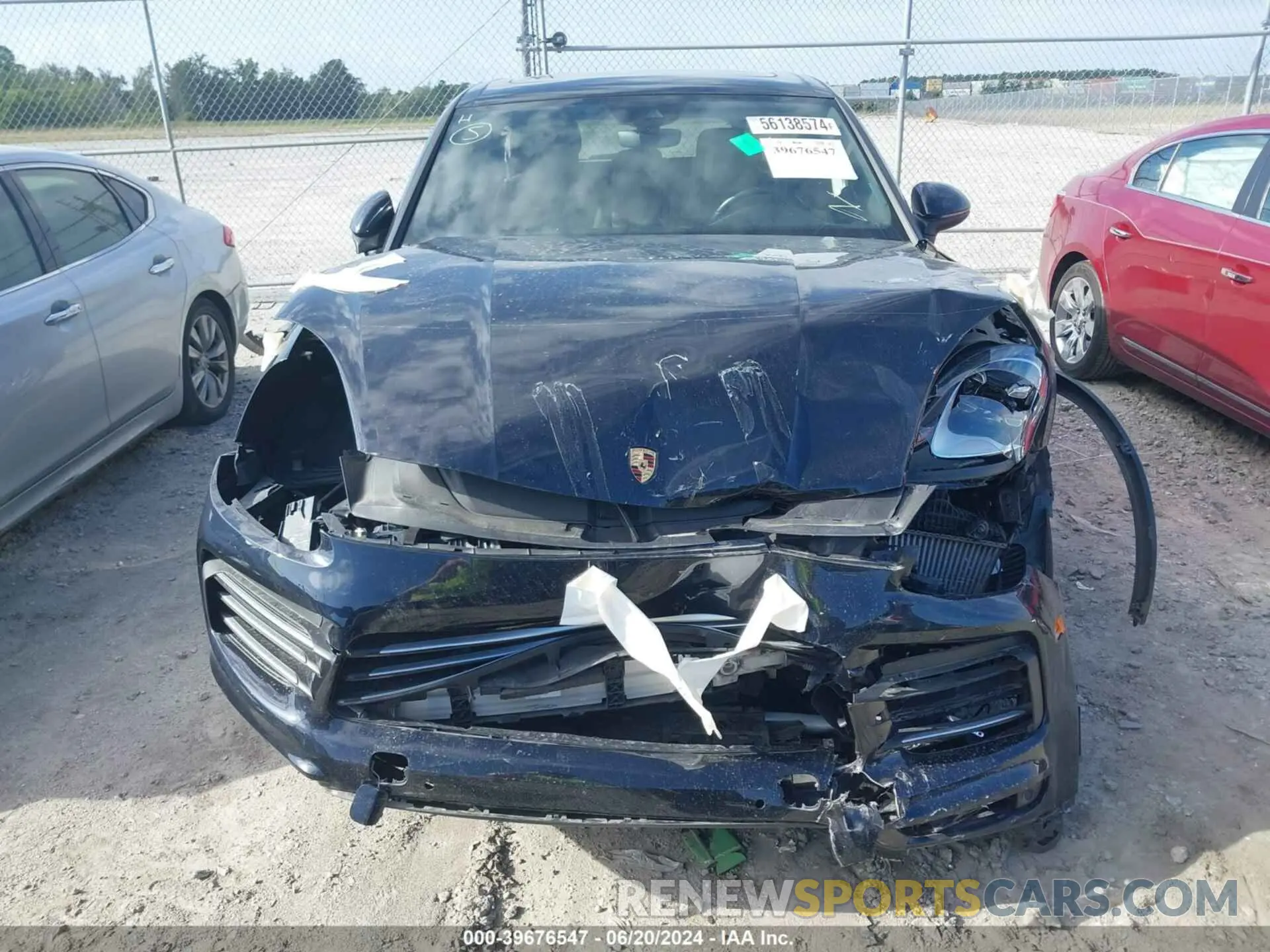6 Photograph of a damaged car WP1AA2AY8LDA03452 PORSCHE CAYENNE 2020