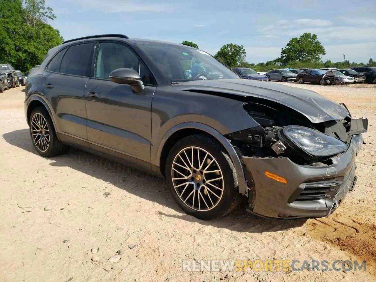 4 Photograph of a damaged car WP1AA2AY9LDA03086 PORSCHE CAYENNE 2020