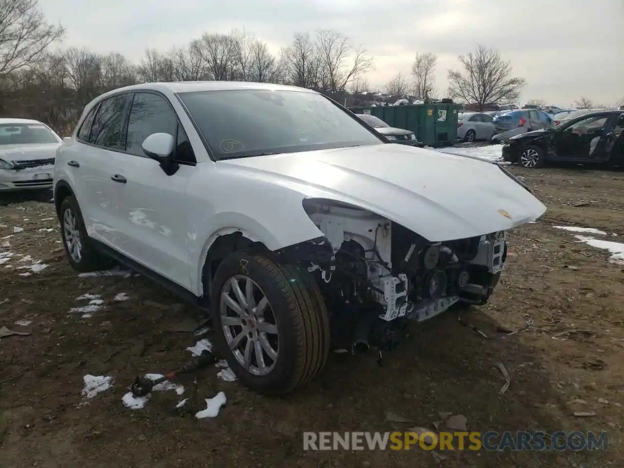 1 Photograph of a damaged car WP1AA2AY9LDA05419 PORSCHE CAYENNE 2020