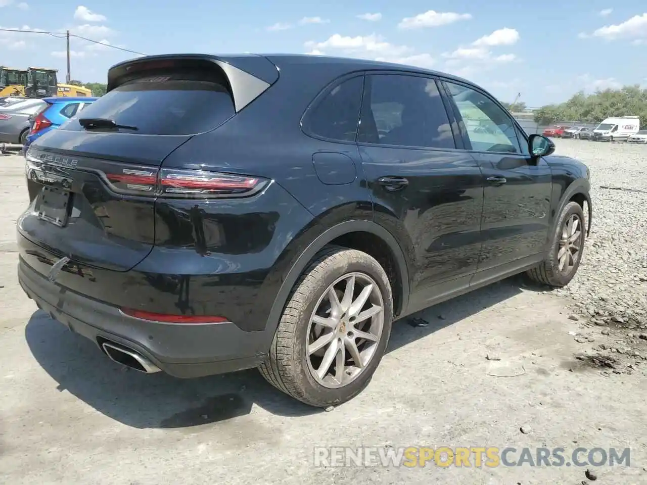 4 Photograph of a damaged car WP1AA2AY9LDA09258 PORSCHE CAYENNE 2020