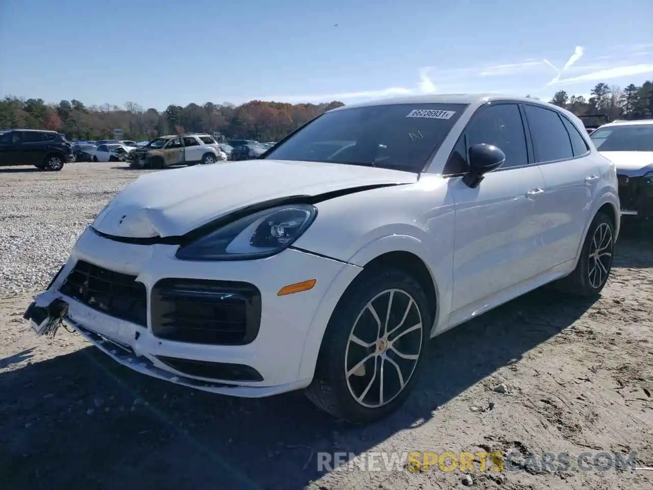 2 Photograph of a damaged car WP1AA2AYXLDA00276 PORSCHE CAYENNE 2020