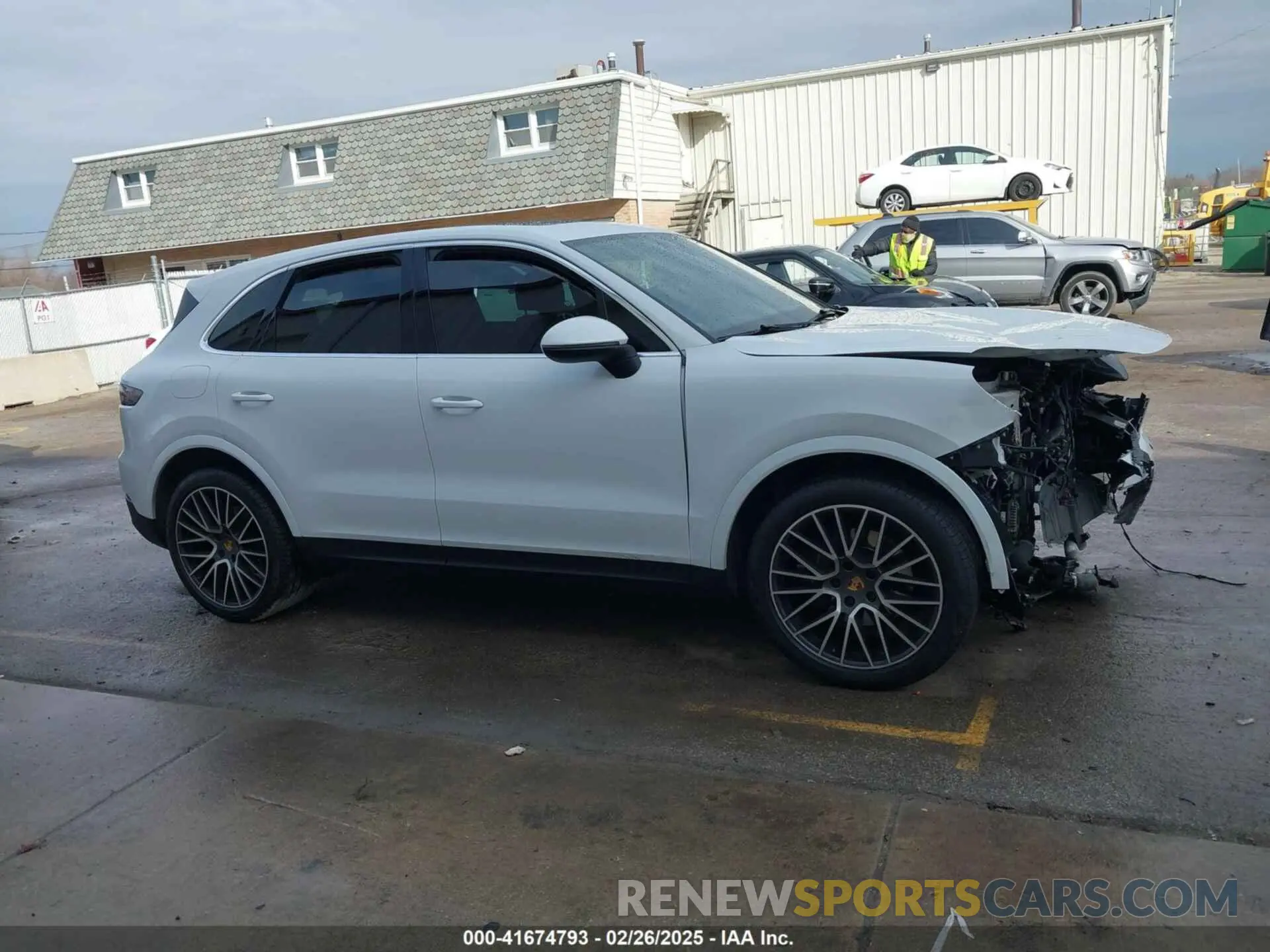 13 Photograph of a damaged car WP1AA2AYXLDA01167 PORSCHE CAYENNE 2020