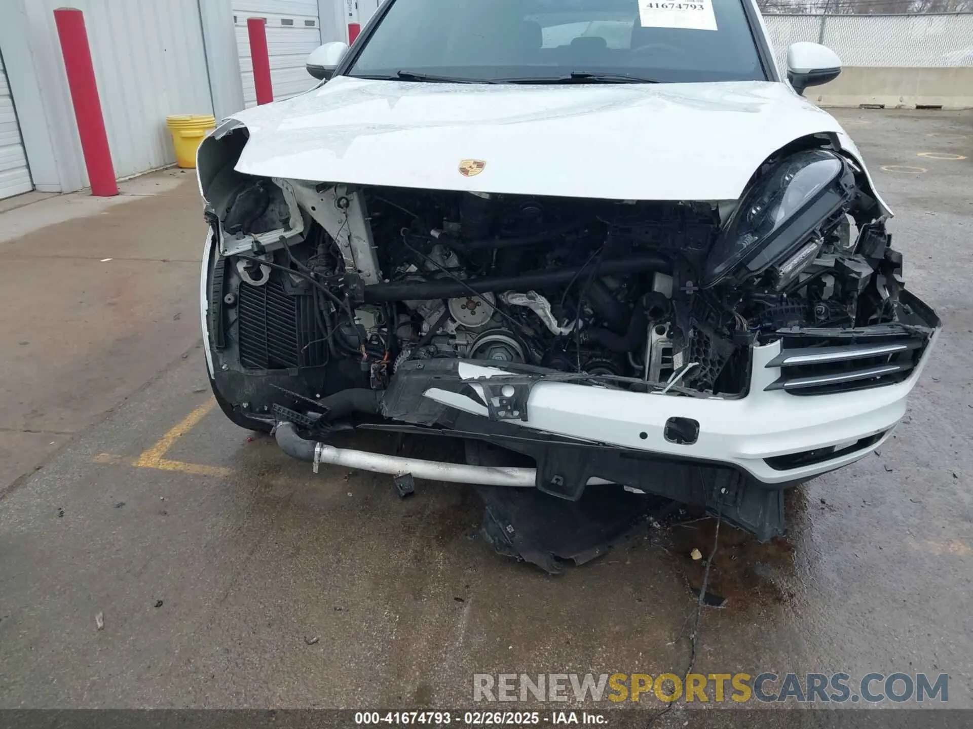 6 Photograph of a damaged car WP1AA2AYXLDA01167 PORSCHE CAYENNE 2020