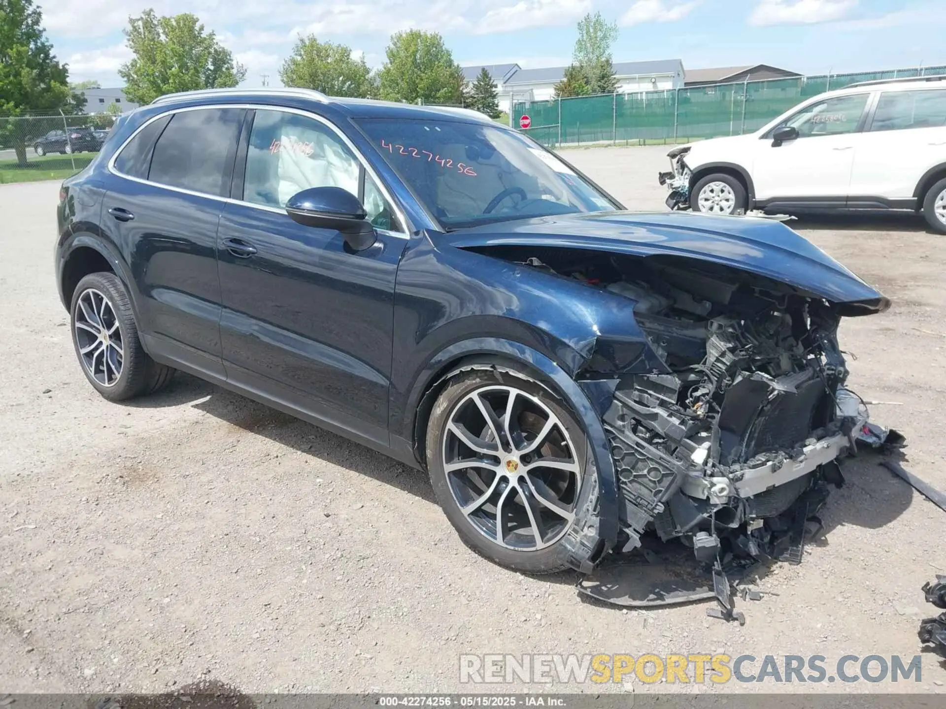 1 Photograph of a damaged car WP1AA2AYXLDA02335 PORSCHE CAYENNE 2020