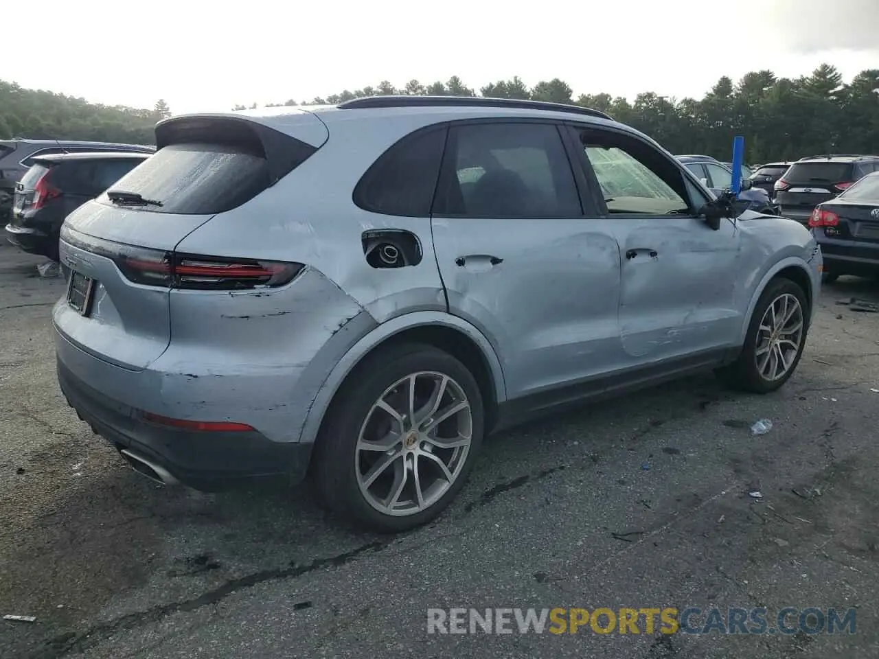 3 Photograph of a damaged car WP1AA2AYXLDA09124 PORSCHE CAYENNE 2020