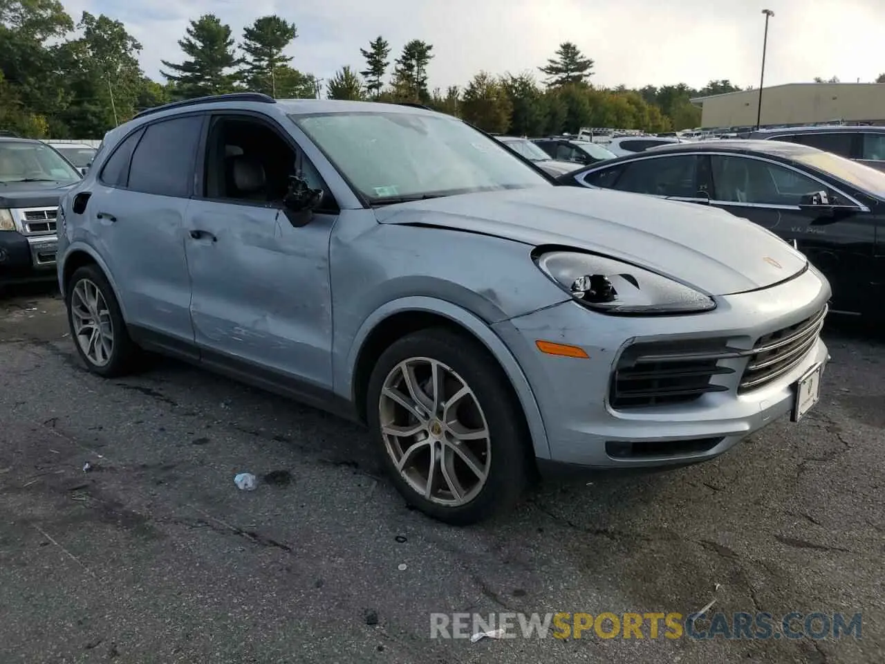 4 Photograph of a damaged car WP1AA2AYXLDA09124 PORSCHE CAYENNE 2020