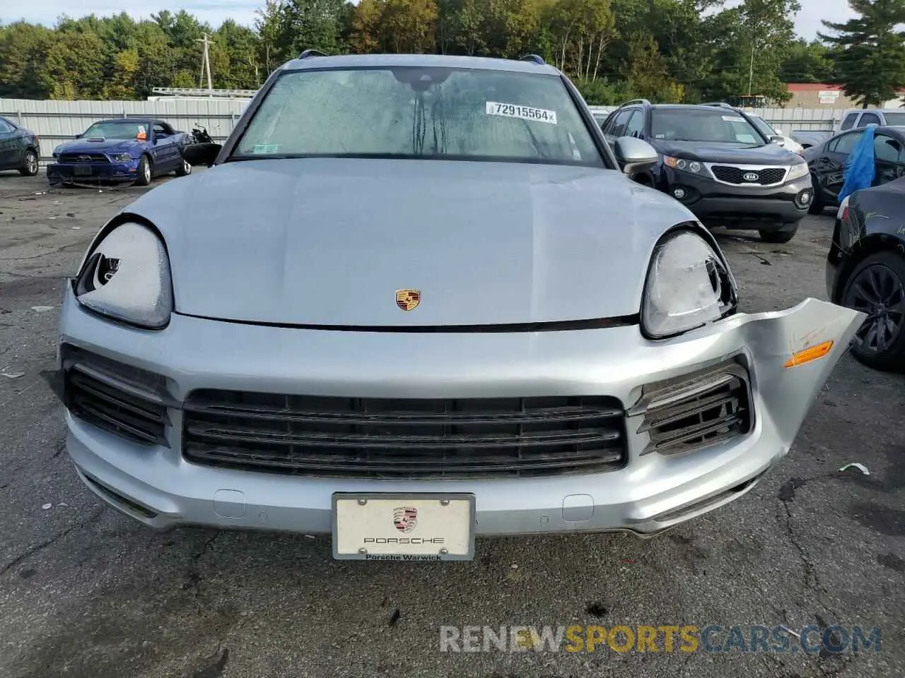 5 Photograph of a damaged car WP1AA2AYXLDA09124 PORSCHE CAYENNE 2020