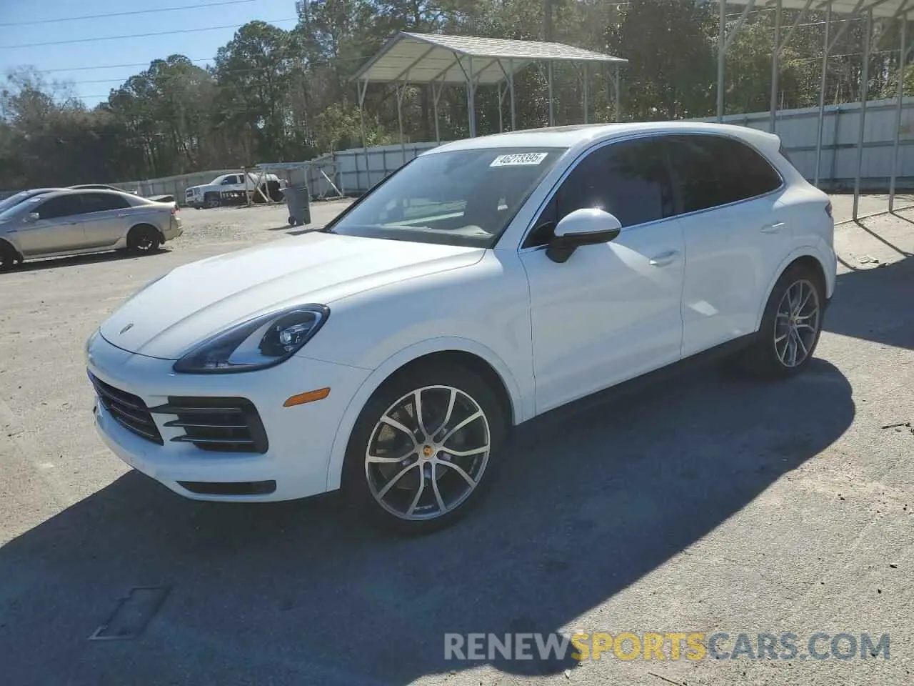 1 Photograph of a damaged car WP1AB2AY3LDA28627 PORSCHE CAYENNE 2020