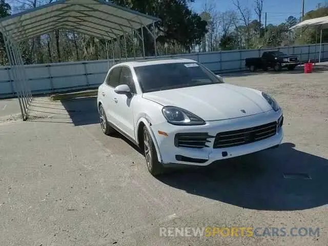 11 Photograph of a damaged car WP1AB2AY3LDA28627 PORSCHE CAYENNE 2020