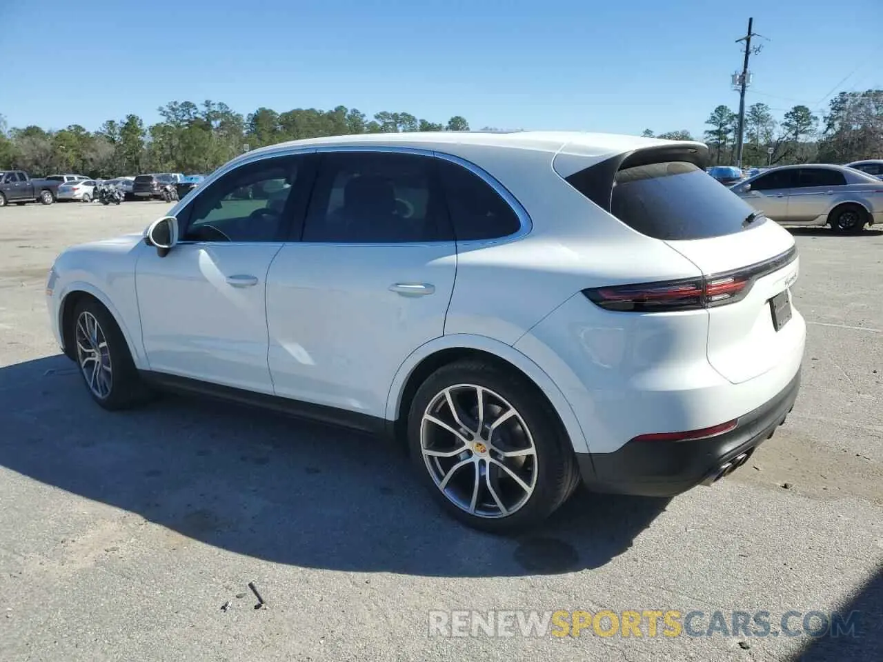 2 Photograph of a damaged car WP1AB2AY3LDA28627 PORSCHE CAYENNE 2020