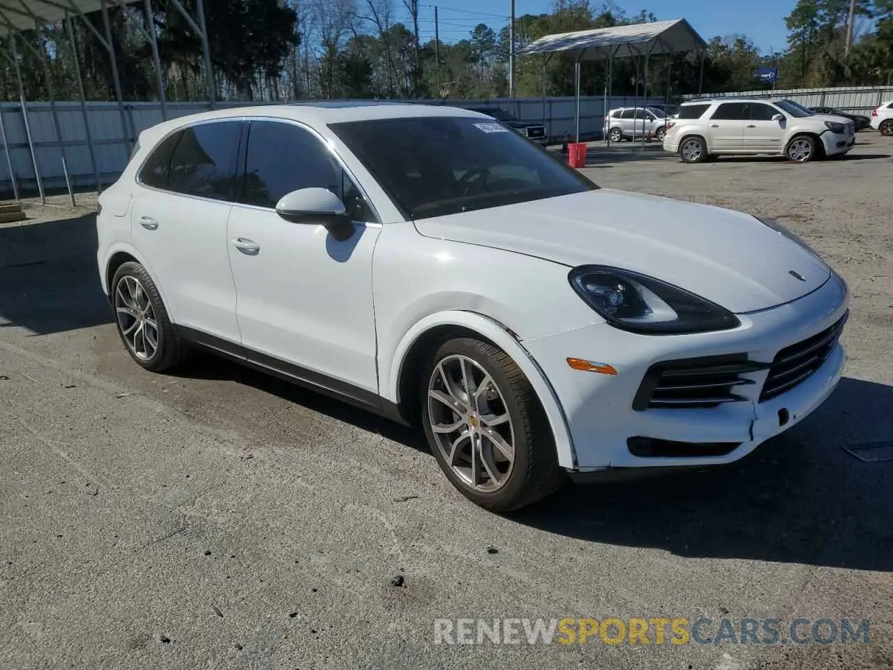 4 Photograph of a damaged car WP1AB2AY3LDA28627 PORSCHE CAYENNE 2020