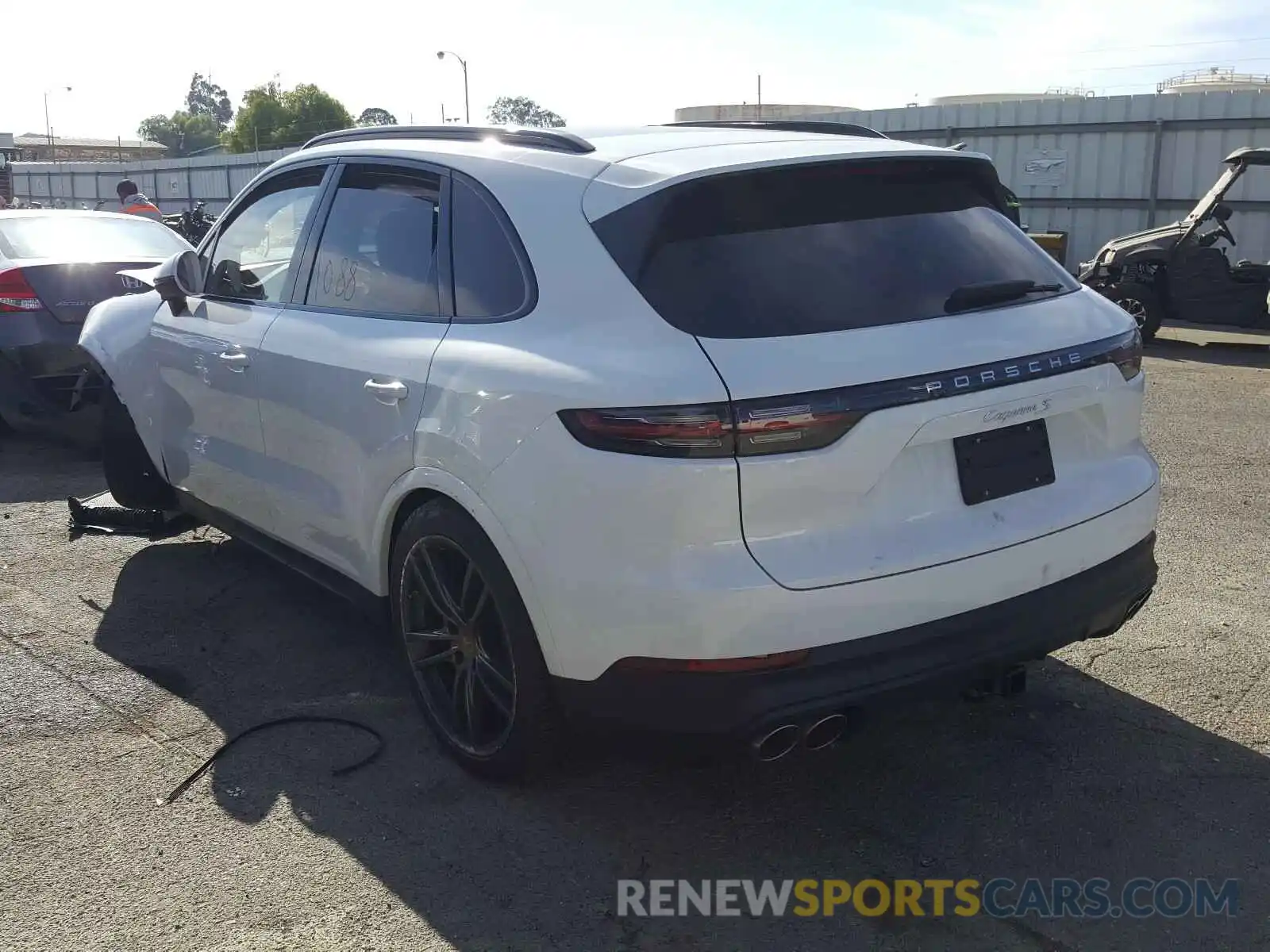 3 Photograph of a damaged car WP1AB2AY7LDA28937 PORSCHE CAYENNE 2020