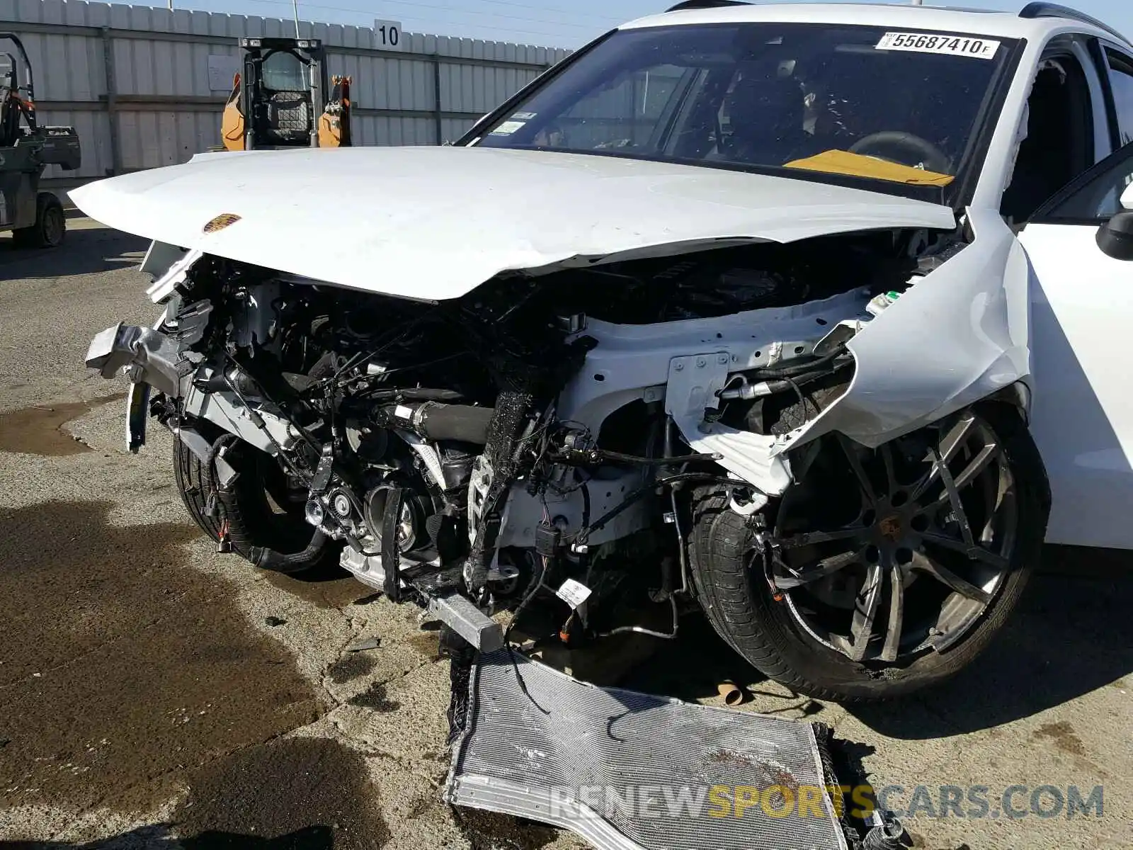 9 Photograph of a damaged car WP1AB2AY7LDA28937 PORSCHE CAYENNE 2020