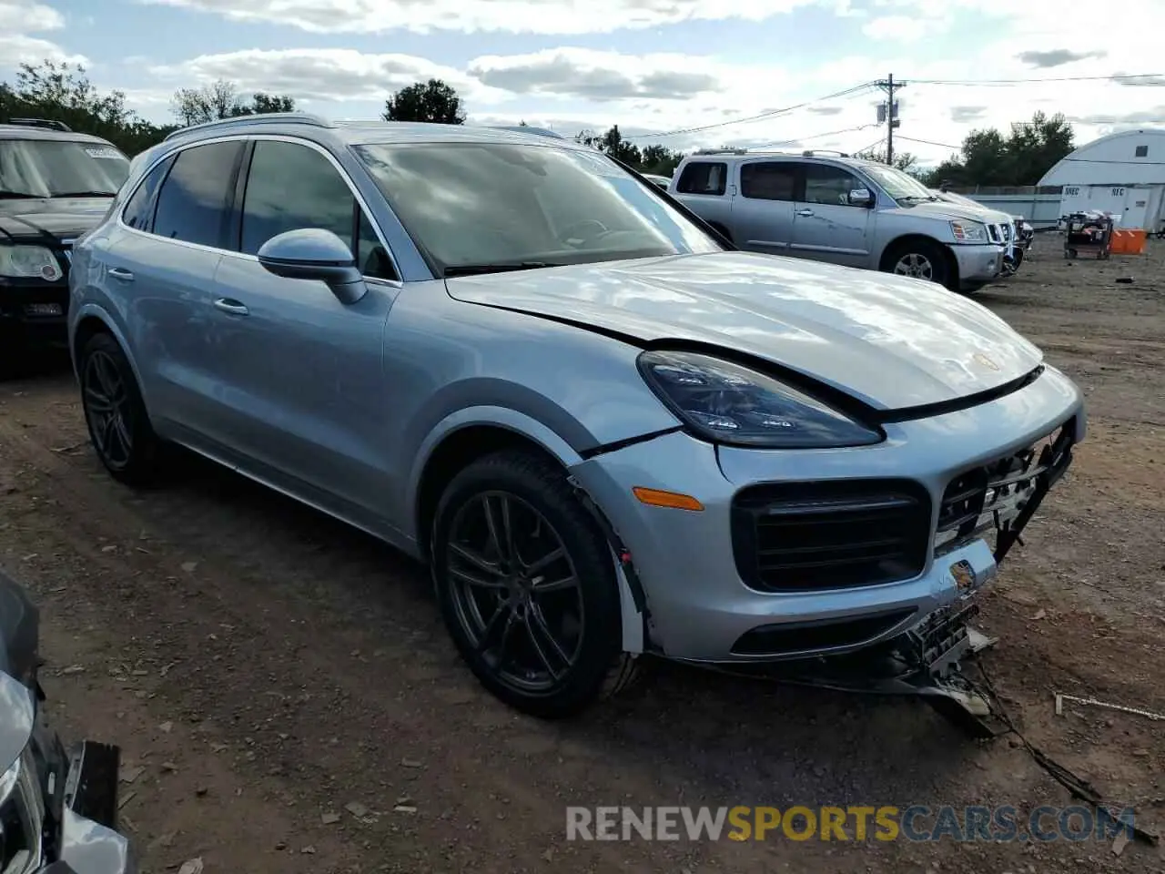 4 Photograph of a damaged car WP1AB2AY8LDA28204 PORSCHE CAYENNE 2020