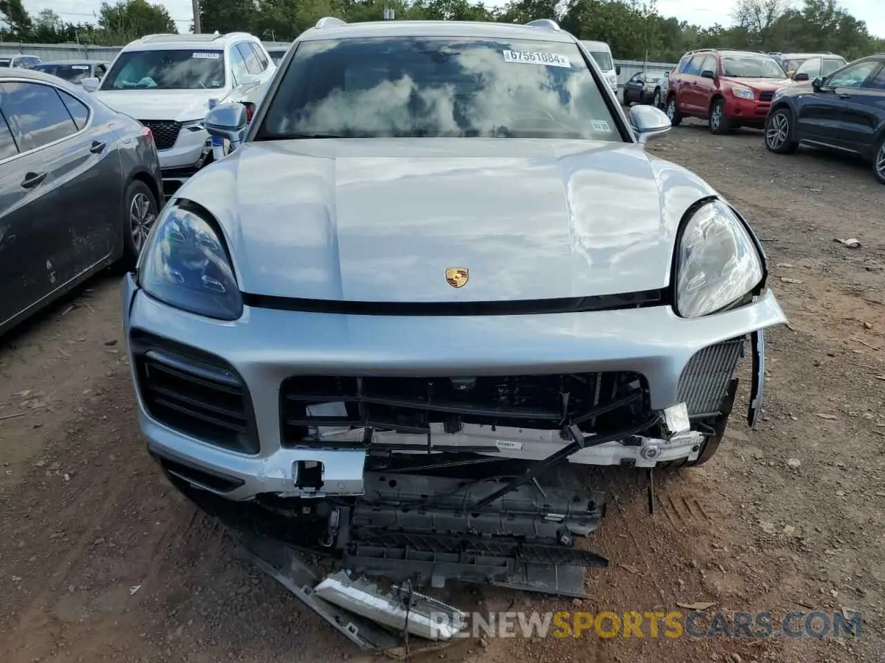 5 Photograph of a damaged car WP1AB2AY8LDA28204 PORSCHE CAYENNE 2020